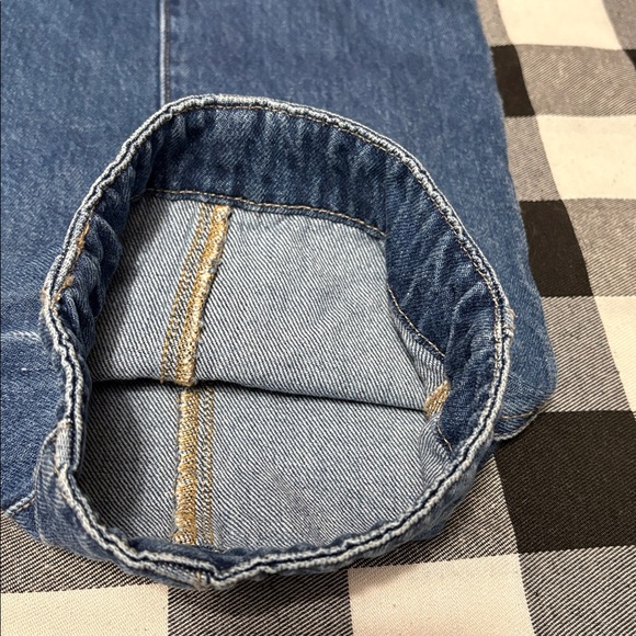 WE THE FREE People High Roller Jumpsuit Slouchy Denim Overall Oversized Women L - Picture 9 of 13